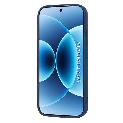 Techsuit - SoftFlex szilikon tok - Xiaomi 17 - Sötétkék