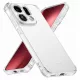 Techsuit - Shockproof Átlátszó Ütésálló Szilikon tok - Oppo Find X9 Pro - Átlátszó