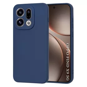   Techsuit - SoftFlex szilikon tok - Oppo Find X9 - Sötétkék