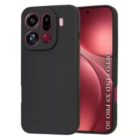 Techsuit - SoftFlex szilikon tok - Oppo Find X9 Pro - Fekete
