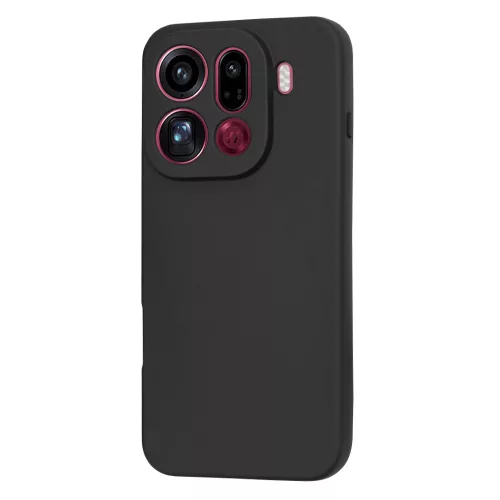 Techsuit - SoftFlex szilikon tok - Oppo Find X9 Pro - Fekete