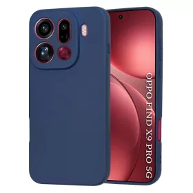   Techsuit - SoftFlex szilikon tok - Oppo Find X9 Pro - Sötétkék