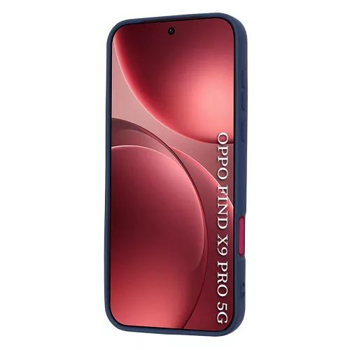 Techsuit - SoftFlex szilikon tok - Oppo Find X9 Pro - Sötétkék