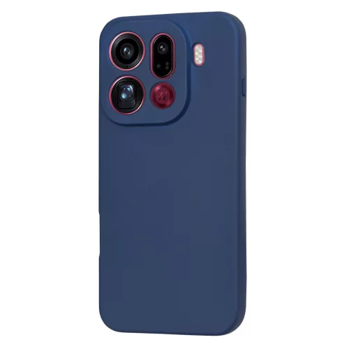 Techsuit - SoftFlex szilikon tok - Oppo Find X9 Pro - Sötétkék