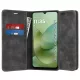 Techsuit - Confy Cover kinyitható tok - Motorola Moto G06 - Fekete