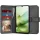 Techsuit - Diary Book kinyitható tok - Motorola Moto G06 - Fekete
