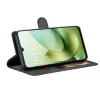Techsuit - Diary Book kinyitható tok - Motorola Moto G06 - Fekete