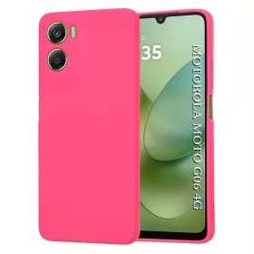 Techsuit - SoftFlex szilikon tok - Motorola Moto G06 - Pink