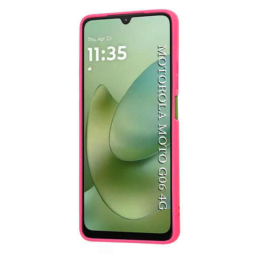 Techsuit - SoftFlex szilikon tok - Motorola Moto G06 - Pink