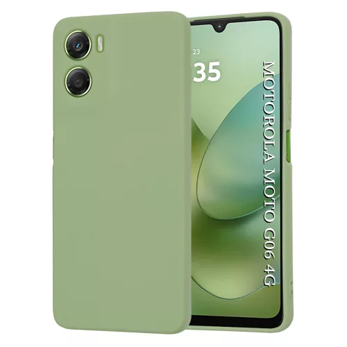 Techsuit - SoftFlex szilikon tok - Motorola Moto G06 - Mentazöld
