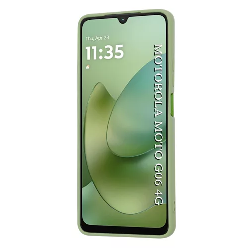 Techsuit - SoftFlex szilikon tok - Motorola Moto G06 - Mentazöld