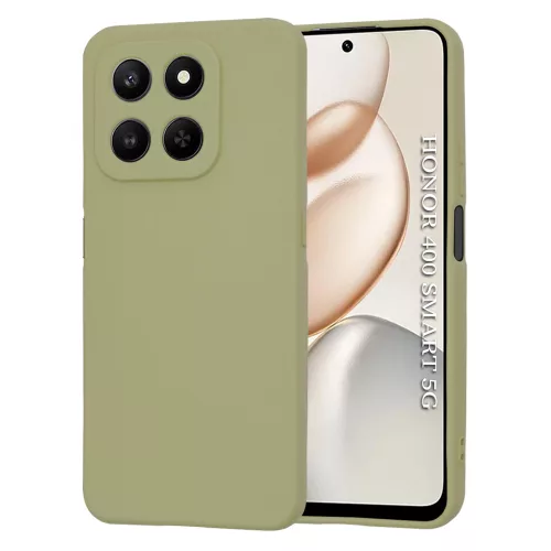 Techsuit - SoftFlex szilikon tok - Honor 400 Smart 5G / 400 Smart 4G / X7d 4G - Matcha zöld