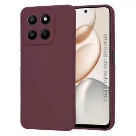   Techsuit - SoftFlex szilikon tok - Honor 400 Smart 5G / 400 Smart 4G / X7d 4G - Bordó