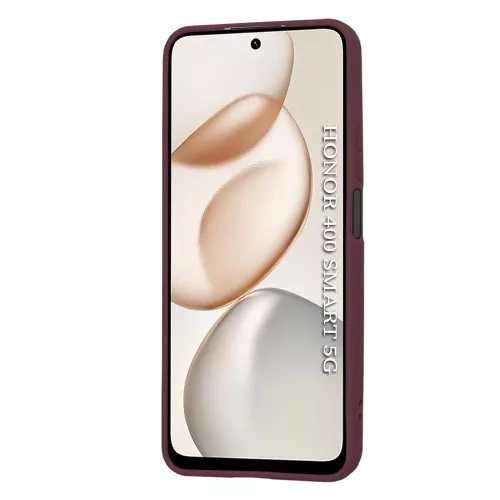 Techsuit - SoftFlex szilikon tok - Honor 400 Smart 5G / 400 Smart 4G / X7d 4G - Bordó