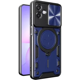   Techsuit - CamGuard Pro ütésálló tok - Samsung Galaxy A07 4G - Kék