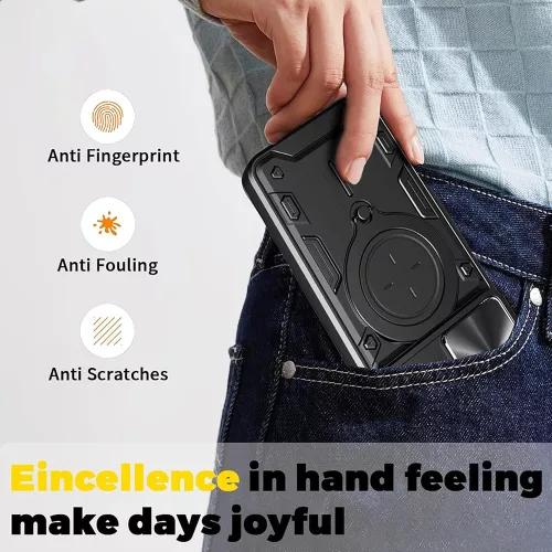 Techsuit - CamGuard Pro ütésálló tok - Samsung Galaxy A07 4G - Kék
