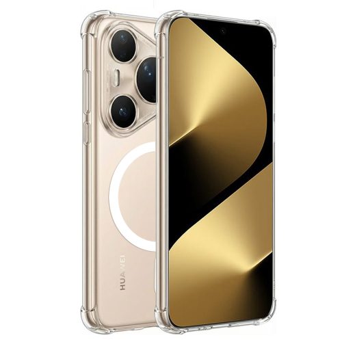 Techsuit - Schockproof Átlátszó Szilikon Magsafe tok - Huawei Pura 80 Ultra - Átlátszó