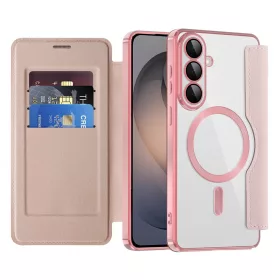 Techsuit - SmartMag Book Case - Samsung Galaxy S26 - Pink