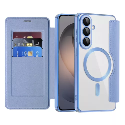 Techsuit - SmartMag Book Case - Samsung Galaxy S26 - Light Blue