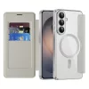 Techsuit - SmartMag kinyitható tok - Samsung Galaxy S26 - Szürke