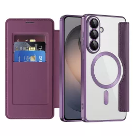 Techsuit - SmartMag Book Case - Samsung Galaxy S26 - Purple