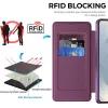 Techsuit - SmartMag Book Case - Samsung Galaxy S26 - Purple