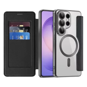   Techsuit - SmartMag Book Case - Samsung Galaxy S26 Ultra - Black
