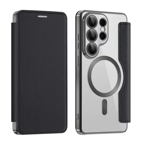 Techsuit - SmartMag Book Case - Samsung Galaxy S26 Ultra - Black