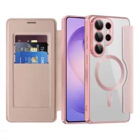   Techsuit - SmartMag Book Case - Samsung Galaxy S26 Ultra - Pink