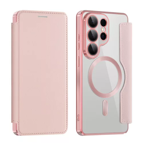 Techsuit - SmartMag Book Case - Samsung Galaxy S26 Ultra - Pink
