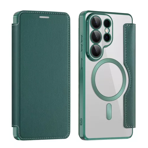 Techsuit - SmartMag Book Case - Samsung Galaxy S26 Ultra - Green