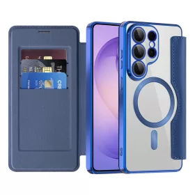   Techsuit - SmartMag Book Case - Samsung Galaxy S26 Ultra - Blue