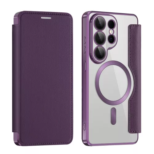 Techsuit - SmartMag Book Case - Samsung Galaxy S26 Ultra - Purple