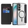 Techsuit - SmartMag kinyitható tok - Samsung Galaxy S26 Plus - Fekete