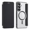 Techsuit - SmartMag kinyitható tok - Samsung Galaxy S26 Plus - Fekete