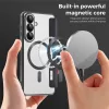 Techsuit - SmartMag kinyitható tok - Samsung Galaxy S26 Plus - Fekete