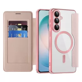   Techsuit - SmartMag Book Case - Samsung Galaxy S26 Plus - Pink