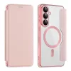 Techsuit - SmartMag Book Case - Samsung Galaxy S26 Plus - Pink