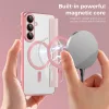 Techsuit - SmartMag Book Case - Samsung Galaxy S26 Plus - Pink