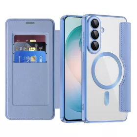   Techsuit - SmartMag Book Case - Samsung Galaxy S26 Plus - Light Blue