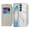 Techsuit - SmartMag kinyitható tok - Samsung Galaxy S26 Plus - Szürke