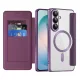Techsuit - SmartMag Book Case - Samsung Galaxy S26 Plus - Purple