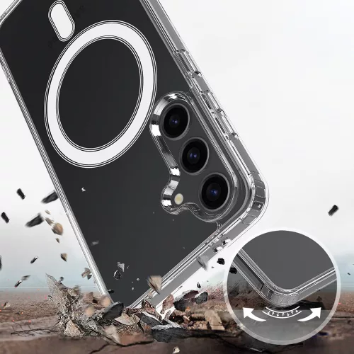 Techsuit - MagSafe Pro tok - Samsung Galaxy S26 Plus - Átlátszó