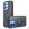 Techsuit - PureFrost MagSafe Ütésálló tok Ütésálló tok - Xiaomi Redmi 15C 4G / Redmi 15C 5G - Matt fekete