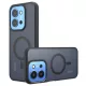 Techsuit - PureFrost MagSafe Ütésálló tok Ütésálló tok - Xiaomi Redmi 15C 4G / Redmi 15C 5G - Matt fekete