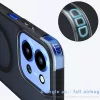 Techsuit - PureFrost MagSafe Ütésálló tok Ütésálló tok - Xiaomi Redmi 15C 4G / Redmi 15C 5G - Matt fekete