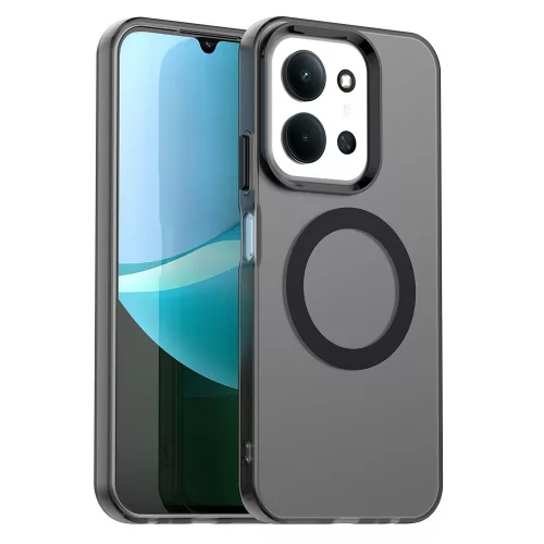 Techsuit - CandyCase MagSafe tok - Xiaomi Redmi 15C 4G / Redmi 15C 5G / Poco C85 4G - Fekete