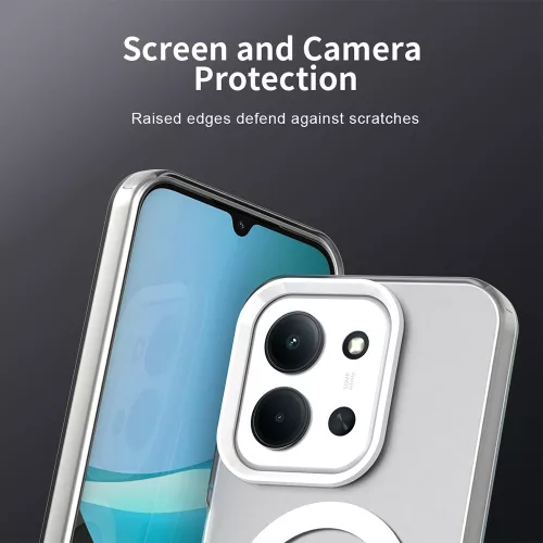 Techsuit - CandyCase MagSafe tok - Xiaomi Redmi 15C 4G / Redmi 15C 5G / Poco C85 4G - Fehér