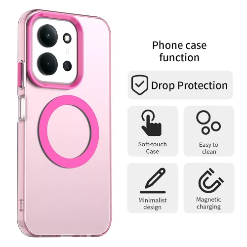 Techsuit - CandyCase MagSafe tok - Xiaomi Redmi 15C 4G / Redmi 15C 5G / Poco C85 4G - Rózsaszín