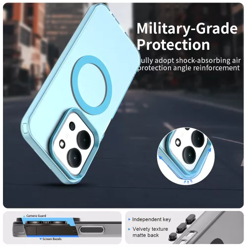 Techsuit - CandyCase MagSafe tok - Xiaomi Redmi 15C 4G / Redmi 15C 5G / Poco C85 4G - Kék